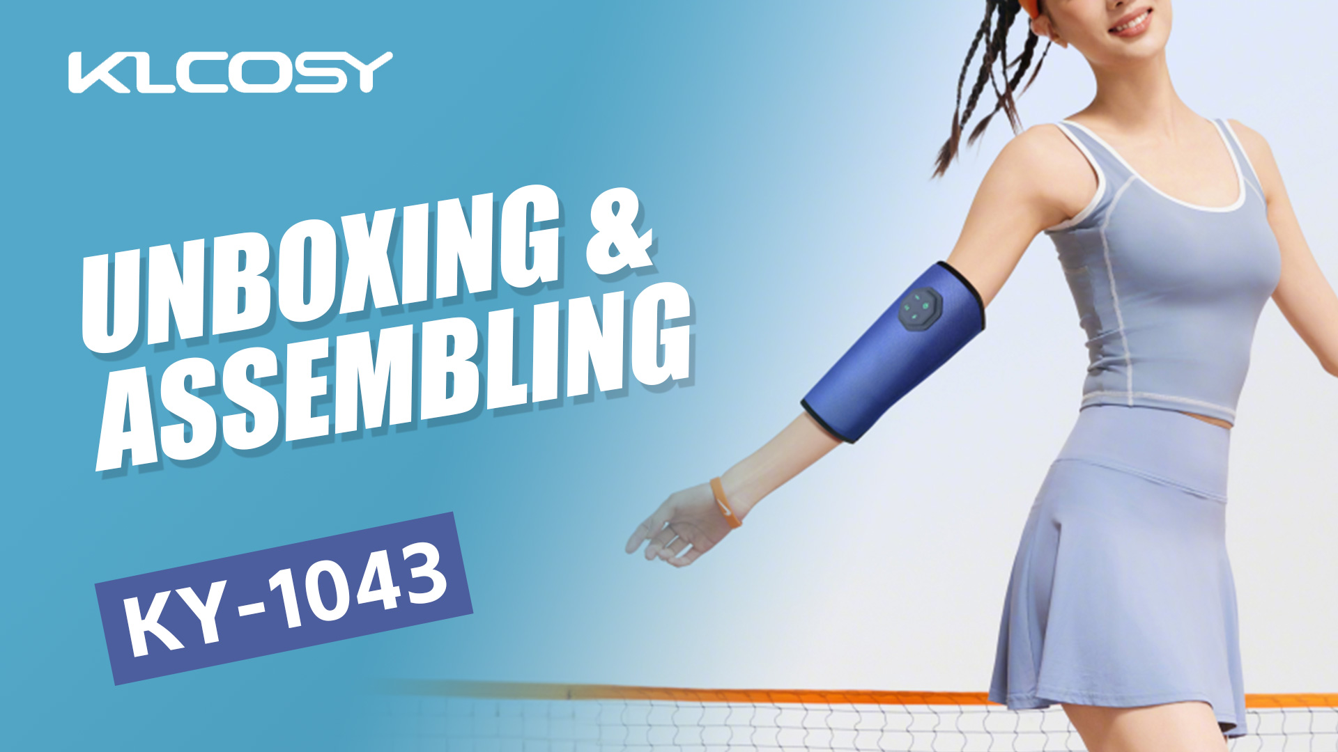 Entpackungsvideo für Arm/Beinmassagegerät KY1011
