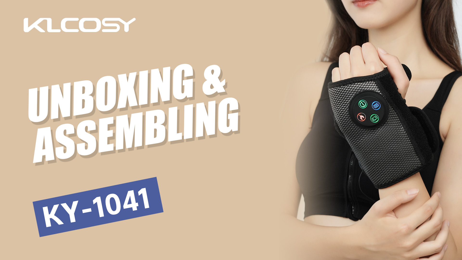 Entpackungsvideo für 4-Funktionswrist / Handmassager KY1041 II