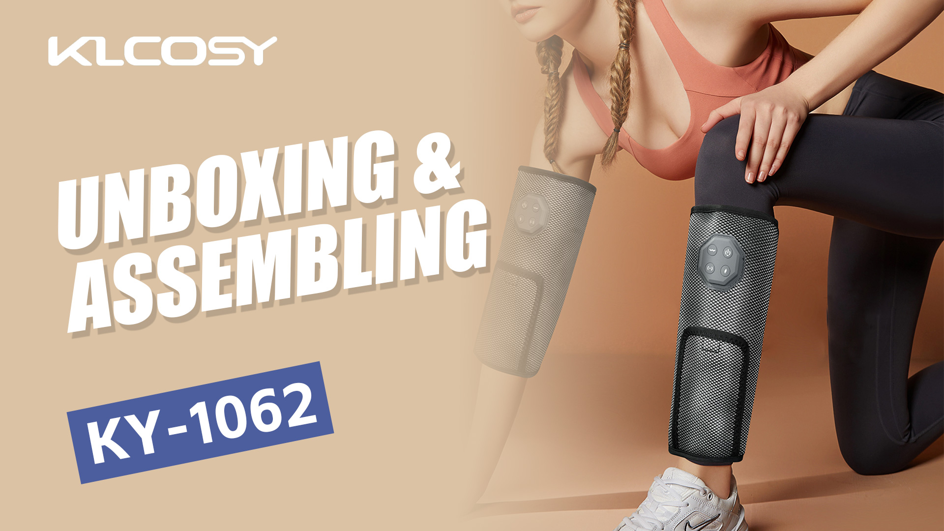 Entpackungsvideo für Arm/Beinmassagegerät KY1061 II