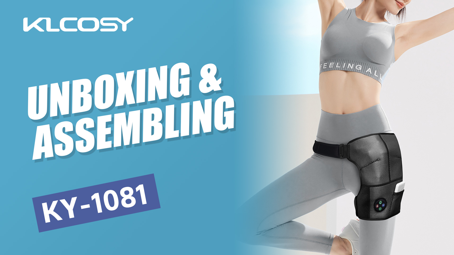 Entpackungsvideo für Hüftmassagegerät KY1081